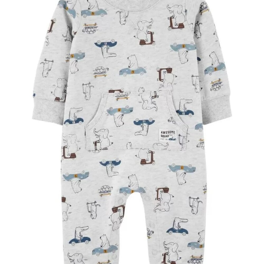 Carter's Animal Print Jumpsuit